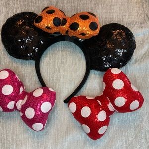 Disney’s Minnie Mouse interchangeable bow ears